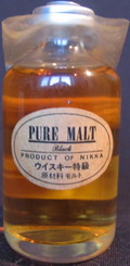 Pure malt
black
product of Nikka
43%