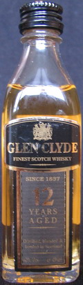 Glen Clyde
finest scotch whisky
since 1837
12 years aged
40%