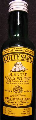 Cutty Sark
blended scots whisky
100% scotch whiskies
43%