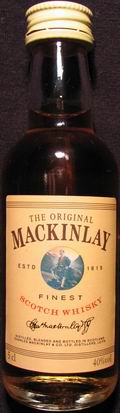 Mackinlay
the original
finest scotch whisky
40%