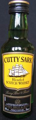 Cutty Sark
blended scotch whisky
Berry Bros & Rudd
40%