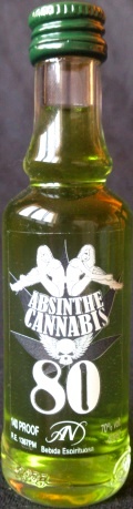 Cannabis absinthe
Cannabis
80
AN
Bebida Espirituosa
1898
70%