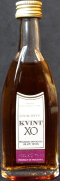 Kvint XO
Tiraspol
Winery & Distillery
Divin DVFV
premium imported
grape divin
aged 25 years
product of Moldova
40%