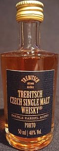 Trebitsch
Czech Single Malt Whisky ®
old town distillery
double barrel aging
Porto
40%