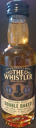 The Whistler
Irish whiskey
Sit and whistle a while
Distillers select
Double oaked
Small batch - Triple distilled
Boann Distillery
40%