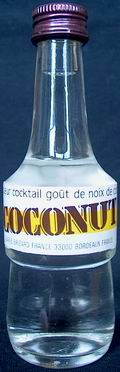 Coconut
liqueur cocktail goût de noix de coco
21%