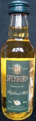 Speyburn
aged 10 years
single highland malt scotch whisky 40%
established 1897