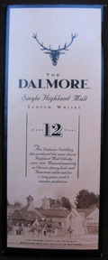 The Dalmore
single highland malt scotch whisky
aged 12 years
43%