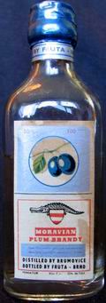 Moravian plum brandy - minibottles