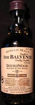 The Balvenie
DoubleWood
matured in two casks
aged 12 years
single malt scotch whisky
40%