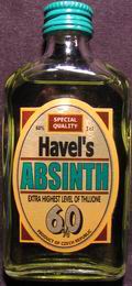 Havel`s Absinth
minibottles 63