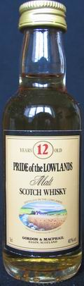 Pride of the Lowlands
malt scotch whisky
years 12 old
40%