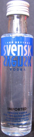Svensk vodka
lake vättern
imported swedish vodka
100% grain neutral spirits
Svensk export vodka, Stockholm, Sweden
40%