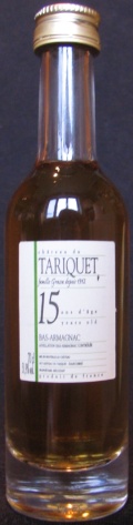 Tariquet
chateau du Tariquet
famille Grassa depuis 1912
15 ans d`age
15 years old
bas-armagnac
appellation bas-armagnac contrólée
51,9%