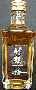 Nikka whisky
year 12 old
pure malt
40%