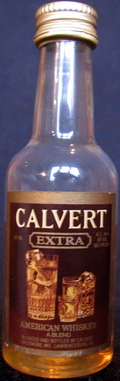 Calvert
Extra
american whiskey a blend
blended and bottled by Calvert Baltimore
40%