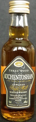 Auchentoshan
the triple distilled
three wood
Lowland
single malt
scotch whisky
distilled and bottled in Scotland
Auchentoshan Distillery
Dalmuir
43%