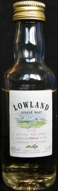 Lowland
single malt
a fine scottish malt whisky
St. Michael
produce of Scotland
Marks and Spencer p.l.c., London, UK
40%