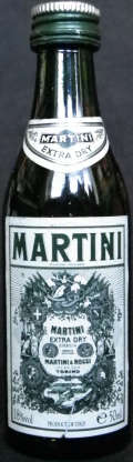 Martini
extra dry
vermouth
prodotto dalla casa
Martini & Rossi, Ivlas S.p.A. Torino
product of Italy
18%