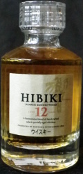Hibiki
Japanese blended whisky
aged 12 years
A harmonious blend of handcrafted select specially aged whiskies
Produced by Suntory, established 1899
Suntory whisky
Suntory Liquors Limited
Minato-Ku, Japan
43%