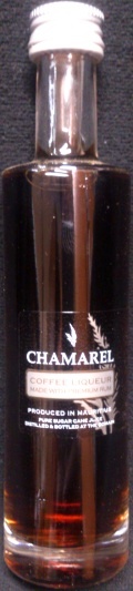 Chamarel
Coffee liqueur
made with premium rum
produced in Mauritius
pure sugar cane juice
distilled & bottled at the domain
L`Exil Limitee, Mauritius
35%