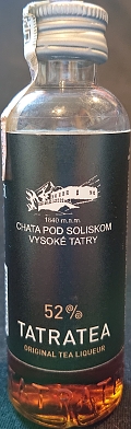 Tatratea
1840 m.n.m.
Chata pod Soliskom
Vysoké Tatry
original tea liqueur
Karloff s.r.o., Kežmarok
52%