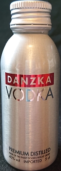 Danzka
vodka
premium distilled
made of the finest golden whole grain
imported
Danzka Vodka Copenhagen ApS, Denmark
40%