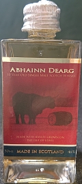 Abhainn Dearg
10 year old single malt scotch whisky
made with barley grown on The Isle of Lewis
made in Scotland
46%