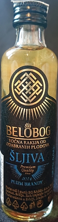 Šljiva
Belobog
Vočna rakija od odabranih plodova
Premium quality
since 2014
Plum brandy
BG Rabel d.o.o. Beograd-Zemun, Srbija
Proizvedeno u Srbiji
Made in Serbia
42%