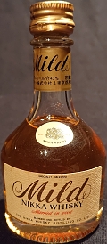Mild
Rare old
Nikka whisky
Specially selected
Married in wood
Blended and bottled by The Nikka Whisky Distilling Co. Ltd
43%