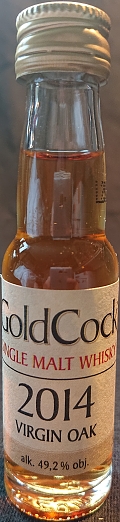 GoldCock
single malt whisky
2014
virgin oak
49,2%