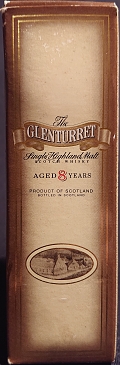 The Glenturret
Single Highland Malt
scotch whisky
aged 8 years
product of Scotland
bottled in Scotland
1775
40%