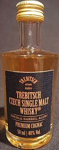 Trebitsch
Czech Single Malt Whisky ®
old town distillery
double barrel aging
Premium cognac
40%