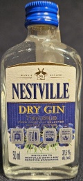 Nestville Dry Gin
Nestville Distillery
7 times distilled
from carefully selected
moutain junipers
maturated 100+ days
micro filtration
distilled to Nestville Distillery
exacting standards
BGV, s.r.o., Hniezdne, Slovensko
37,5%