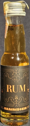 Rammstein
Rum
Est. 1994
The official Rammstein rum
country Jamaica, Guyana and Trinidad
bottled by 1423 Aps, Denmark
40%
