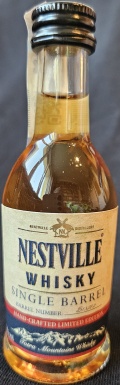 Nestville whisky
Single barrel
Nestville distillery
barel number: S13272
hand-crafted limited edition
Tatra Mountains Whisky
BGV, s.r.o., Hniezdne, Slovensko
43%