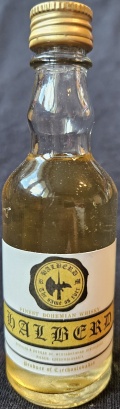 Halberd
The same as ever
Finest Bohemian whisky
Distilled & Bottled by Westbohemian Distilleries, Pilsen, Czechoslovakia