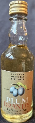 Plum Brandy
Extra Fine
Pilsner Original Distillery
product of Czechoslovakia
90° proof