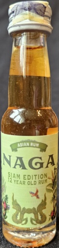 Naga
Siam edition
12 years old rum
Asian rum
Product of Thailand
5
bottled by: 1423 ApS, Denmark
40%