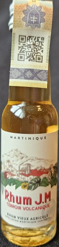 Rhum J.M
Martinique
Terroir volcanique
Rhum Vieux Agricole
Appellation Martinique contrôlée
Product of Martinique
13
bottled by: 1423 ApS, Denmark
43%