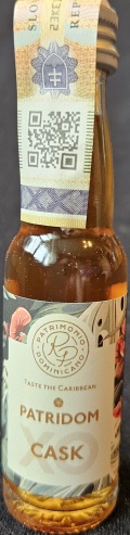 Patridom
XO
Cask
Patrimonio Dominicano
RP
Taste the Caribbean
Product of Dominican Republic
1
bottled by: 1423 ApS, Denmark
65%