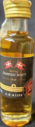 A.H.Riise
Royal
Danish Navy
1838
Navy strength
2023/7
Superior spirit drink made from premium matured rum
55%