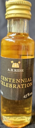 A.H.Riise
Centennial Celebration
2023/8
Superior spirit drink made from premium matured rum
45%