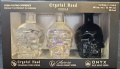 Crystal Head
vodka for the creative spirit
vodka tasting experience
Canadian corn vodka
Aurora English wheat vodka
Onyx blue agave vodka
The skull bottle
La bouteille forme de crâne