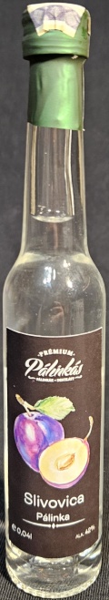 Slivovica
Prémium
Pálinkás
pálinkák - destiláty
Pálinka
Gabriel Pálinkás, Vrakúň
42%