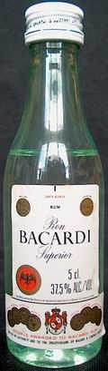 Bacardi
rum ron superior
37,5%