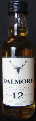 The Dalmore
single highland malt scotch whisky 43%
aged 12 years
Whyte & Mackay Distillers