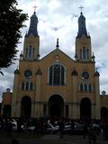 Kostol v meste Castro
hlavné mesto súostrovia Chiloe
Los Lagos, Čile, Južná Amerika