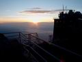 Lomnický štít (Vysoké Tatry) - východ slnka
