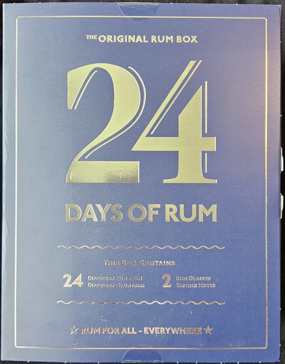 24 Days of Rum
Blue edition